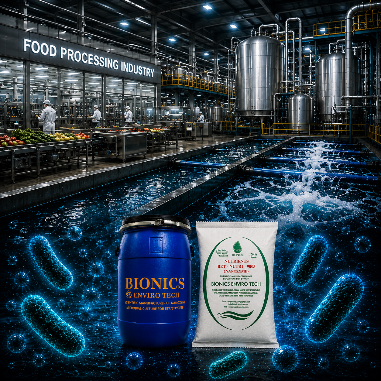 Edible Oil Industry wastewater treatment case study